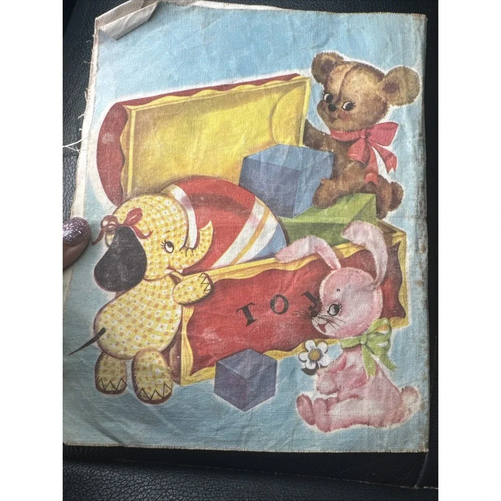 A Real Cloth Book - BABY - 1955 - Whitman publishing Company Scarce Cloth Book